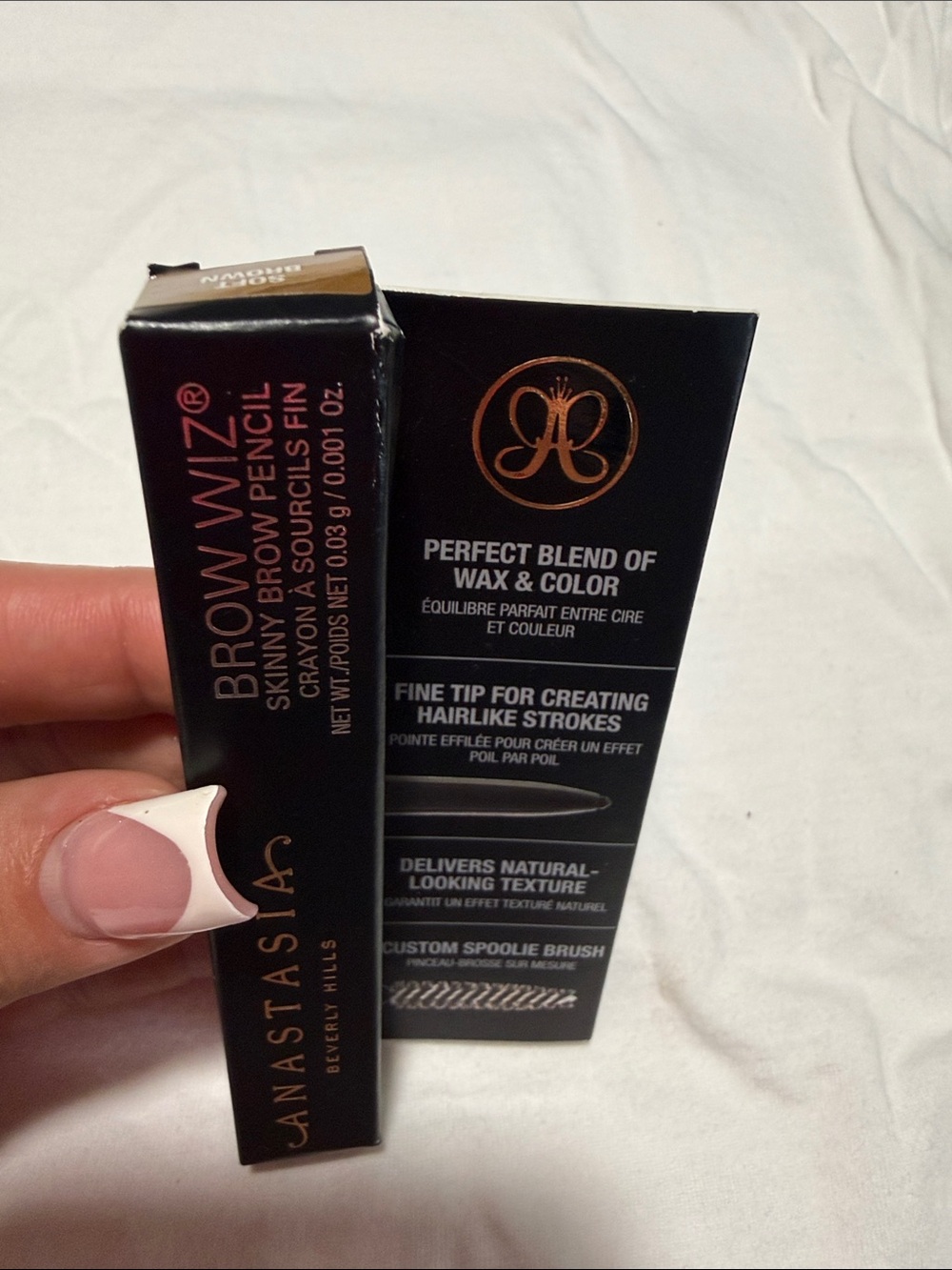 Anastasia Beverly Hills Brow Wiz Skinny Brow Pencil - Black Packaging